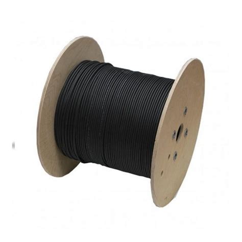 SOLAR CABLE 4MM BLACK 100M ROLL